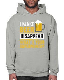 i make beer diaspper whats your super power 236# - beer- Hoodie