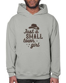 just a small town girl 687# - western- Hoodie