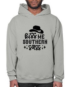 kiss me southern sass 711# - western- Hoodie