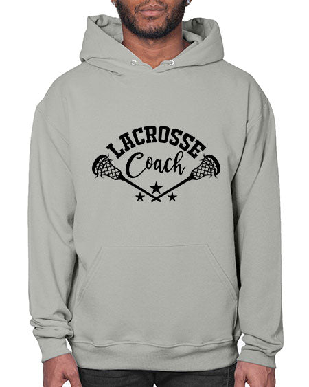 lacrosse coach 7# - lacrosse- Hoodie
