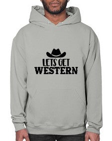 lets get western 723# - western- Hoodie