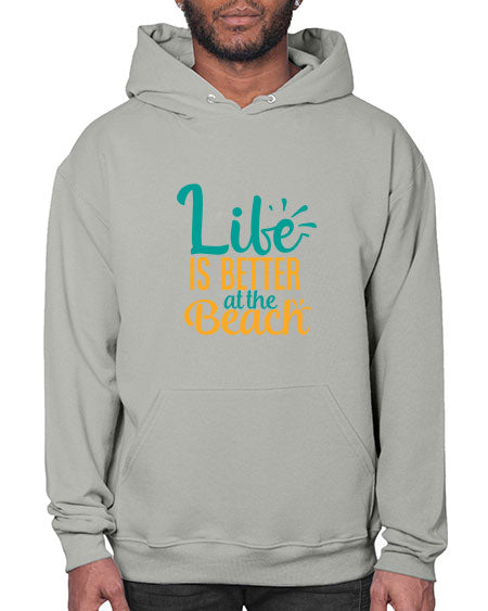 life is better at the beach Style 91# - summer- Hoodie