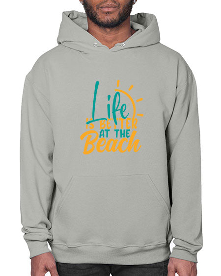 life is better at the beach Style 92# - summer- Hoodie
