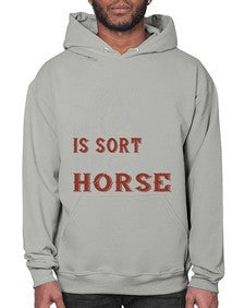life is sort hug a horse Style 28# - horse- Hoodie