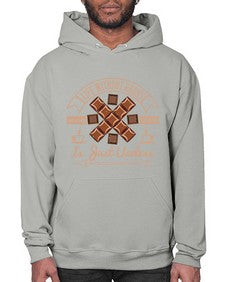 life without books chocolate coffee is just useless 318# - chocolate- Hoodie