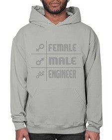 male female engineer 1084# - engineer- Hoodie