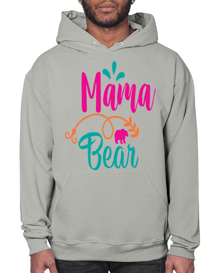 mama bear 183# - bears - animals- Hoodie