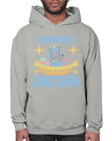 mama unicorn 295# - unicorn- Hoodie