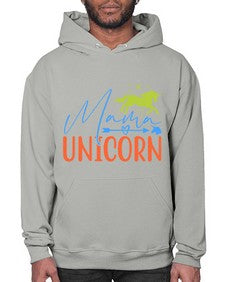 mama unicorn 297# - unicorn- Hoodie