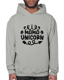 mama unicorn 300# - unicorn- Hoodie