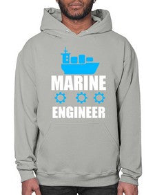 marine engineer 1086# - engineer- Hoodie