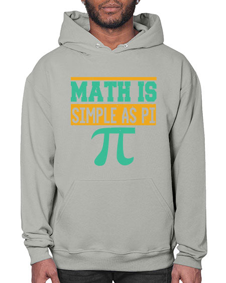 math is simple as pi 35# - pi- Hoodie