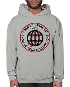 nurse takes dc design 1200# - nurse- Hoodie