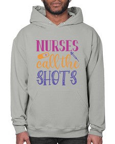 nurses call the shots Style 1234# - nurse- Hoodie