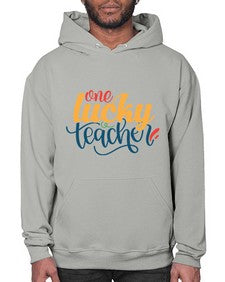 one lucky teacher Style 326# - teacher- Hoodie