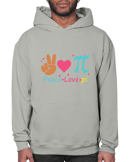 peace love pi 30# - pi- Hoodie