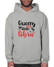 queens Are Born As Libra 387# - libra- Hoodie