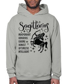 sagittarius 397# - sagittarius- Hoodie