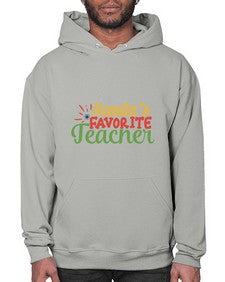 santas favorite teacher Style 351# - teacher- Hoodie