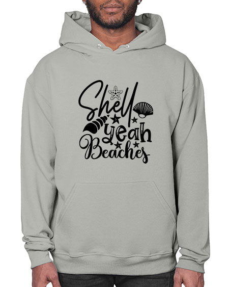 shell yeah beaches Style 75# - summer- Hoodie
