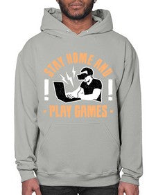 stay home and play game 153# - video games- Hoodie