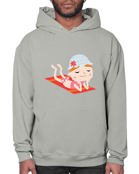 summer characters 59# - summer- Hoodie
