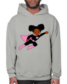 super kids girl 11# - black girls or women- Hoodie