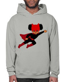 super kids girl 7# - black girls or women- Hoodie