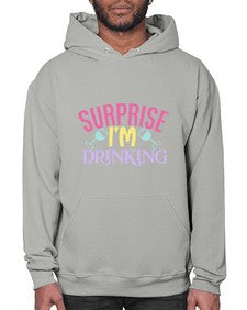 surprise im drinking 410# - beer- Hoodie