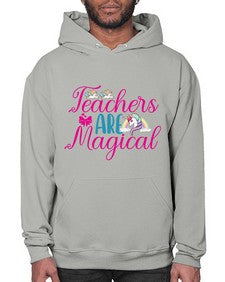 teachers are magical 429# - unicorn- Hoodie