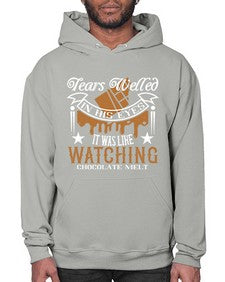 tears welled in his eyes it was like watching chocolate melt 412# - chocolate- Hoodie