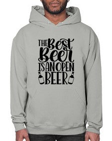 the best beer is an open beer 1617# - beer- Hoodie