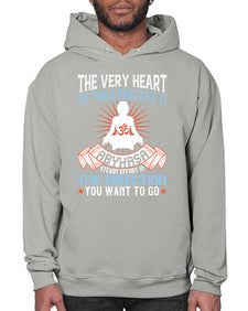 the very heart of yoga practice is abyhasa steady effort in the direction you want to go  564# - yoga- Hoodie