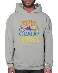third grade asaurus 948# - third grade- Hoodie