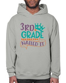 third grade nailed it 969# - third grade- Hoodie