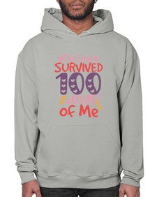 thirdgrade survived one hundred days of me 980# - third grade- Hoodie