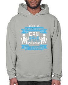 weeks of programming can save you hours of planning 9# - computer- Hoodie