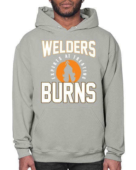welders experts at treating burns 1625# - welder- Hoodie