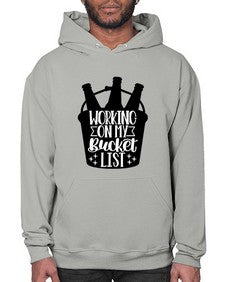 working on my bucket list 1788# - beer- Hoodie