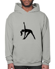 yoga pose  631# - yoga- Hoodie