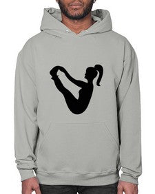yoga pose  633# - yoga- Hoodie
