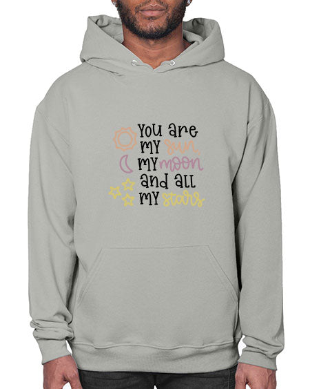 youaremysunmymoonandallmystars 1# - moon- Hoodie