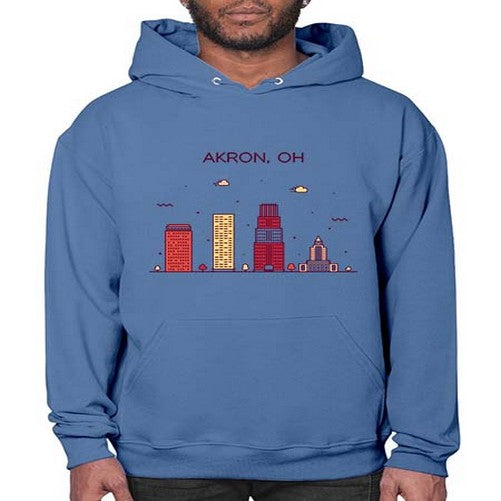 AkronOH 285# - cities- Hoodie