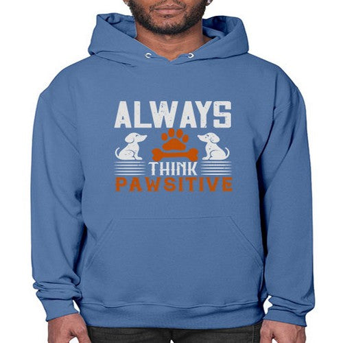 Always Think Pawsitive Style 133# - dogs- Hoodie