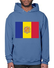 Andorra 325# - world flags- Hoodie