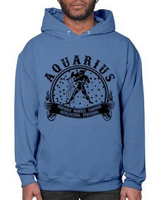 Aquarius 42# - aquarius- Hoodie