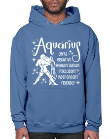Aquarius 68# - aquarius- Hoodie