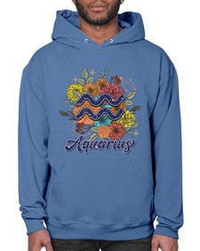 Aquarius 7# - aquarius- Hoodie