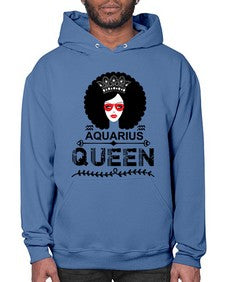 Aquarius queen 75# - aquarius- Hoodie