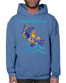 AquariusZodiac 76# - aquarius- Hoodie